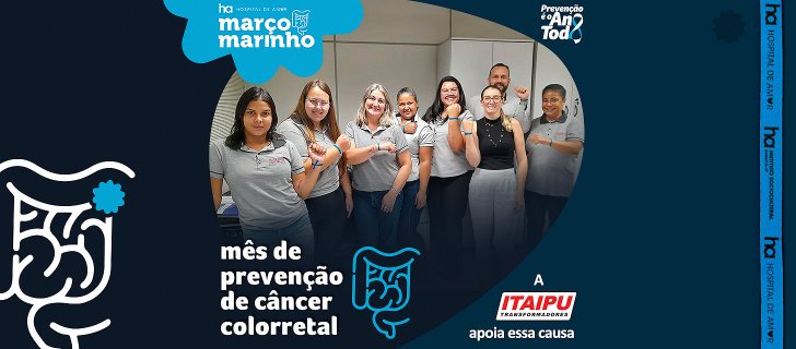 MARÇO MARINHO: O QUE É CÂNCER COLORRETAL?