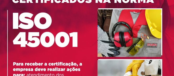 Certificação ISO 45001