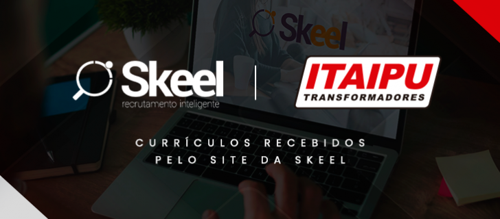 Agora os currículos são recebidos pelo site da Skeel