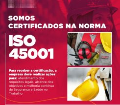 Certificação ISO 45001